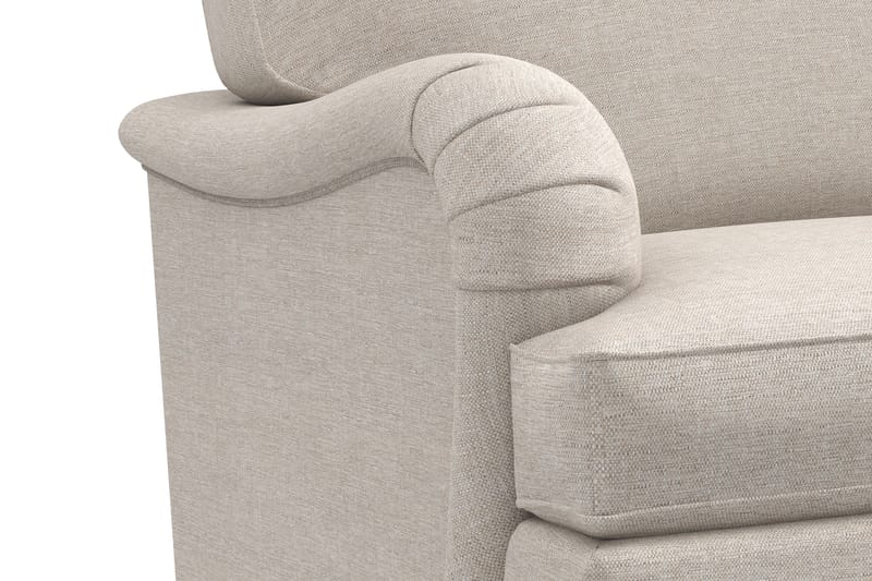 Howard Classic 3-istuttava Kaareva Kangassohva - Beige - Huonekalut - Sohva - Howard-sohvat