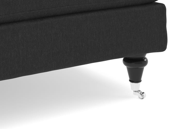 Howard Classic 3-istuttava Kaareva Kangassohva - Tummanharmaa - Huonekalut - Sohva - Howard-sohvat