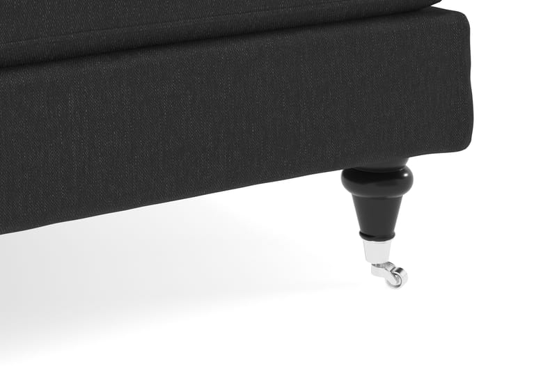 Howard Classic 3-istuttava Kaareva Kangassohva - Tummanharmaa - Huonekalut - Sohva - Howard-sohvat