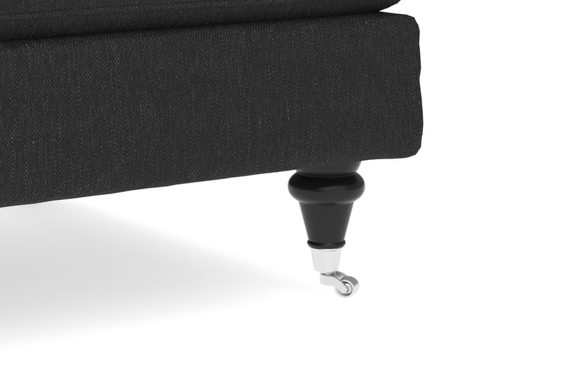 Howard Classic 6-istuttava L-muotoinen Kulmasohva Kangas - Tummanharmaa - Huonekalut - Sohva - Howard-sohvat