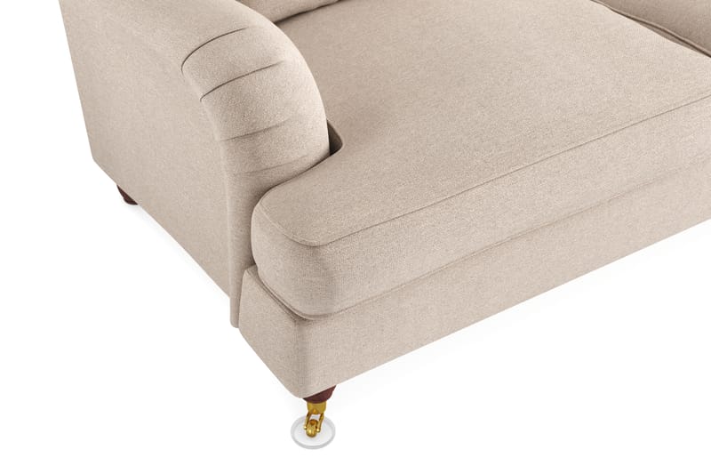 Howard Lyx 2-istuttava Kangassohva - Beige - Huonekalut - Sohva - Howard-sohvat