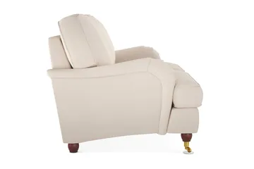 Howard Lyx 2-istuttava Manchestersohva - Beige - Huonekalut - Sohva - Howard-sohvat