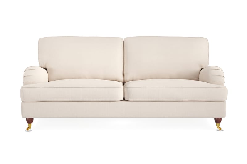 Howard Lyx 3-istuttava Manchestersohva - Beige - Huonekalut - Sohva - Howard-sohvat