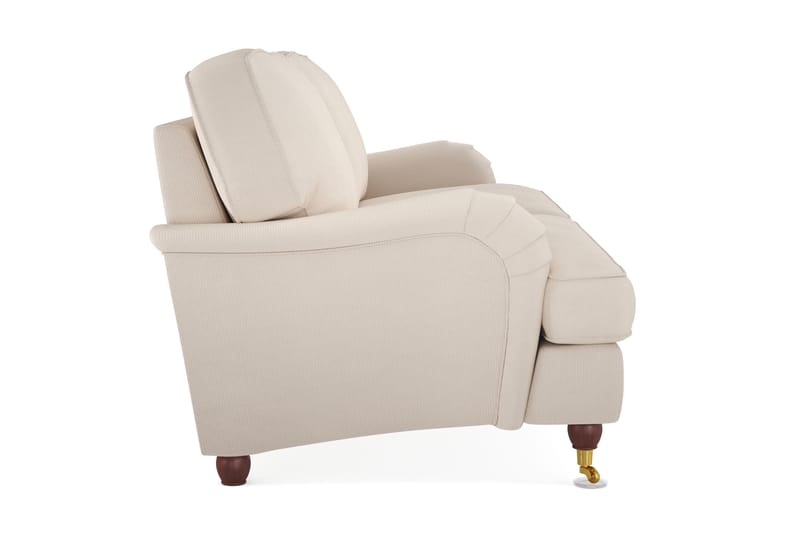 Howard Lyx 4-istuttava Manchestersohva - Beige - Huonekalut - Sohva - Howard-sohvat
