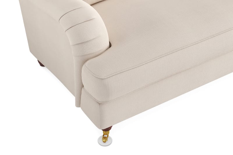 Howard Lyx 4-istuttava Manchestersohva - Beige - Huonekalut - Sohva - Howard-sohvat