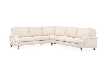 Howard Lyx 6-istuttava Vasenkätinen L-muotoinen Kulmasohva Manchester - Beige - Huonekalut - Sohva - Howard-sohvat