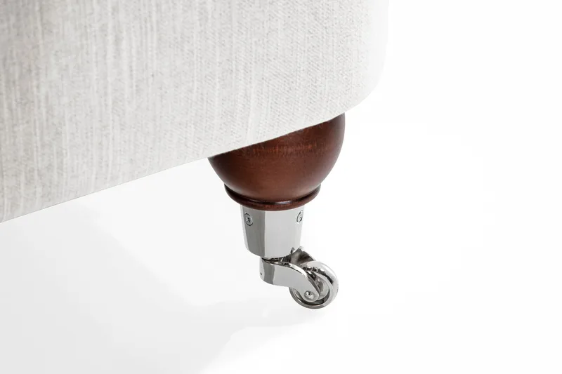 Howard Riviera 2-istuttava Kangassohva - Vaaleanharmaa - Huonekalut - Sohva - Howard-sohvat