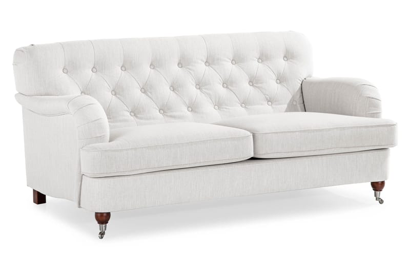 Howard Riviera 2-istuttava Kangassohva - Vaaleanharmaa - Huonekalut - Sohva - Howard-sohvat