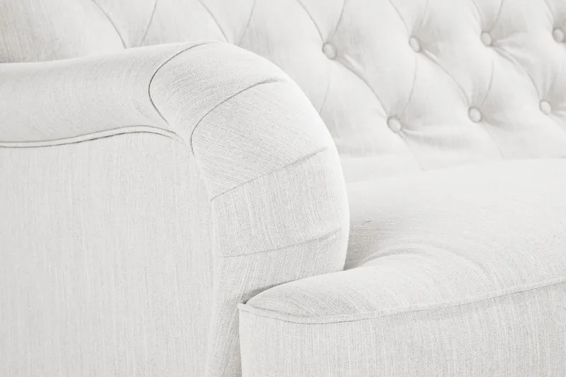 Howard Riviera 2-istuttava Kangassohva - Vaaleanharmaa - Huonekalut - Sohva - Howard-sohvat