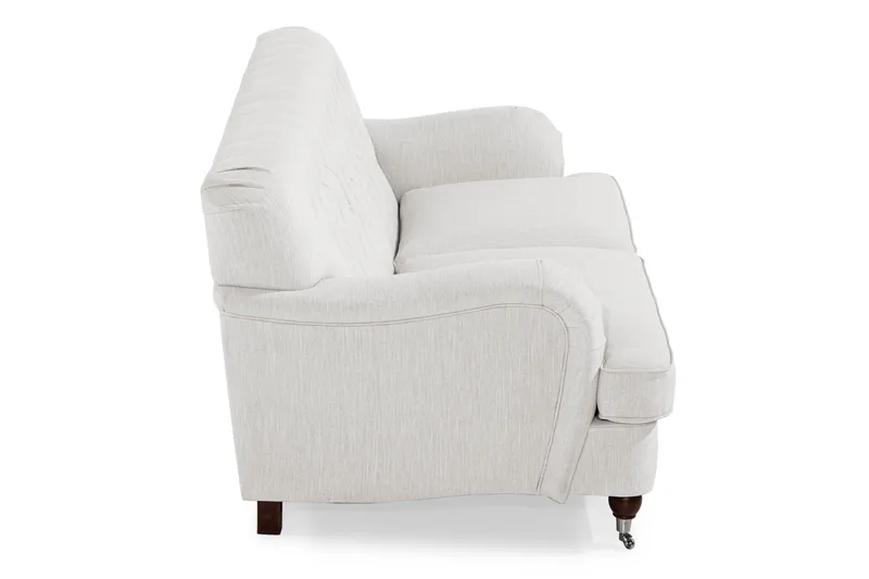 Howard Riviera 3-istuttava Kangassohva - Vaaleanharmaa - Huonekalut - Sohva - Howard-sohvat