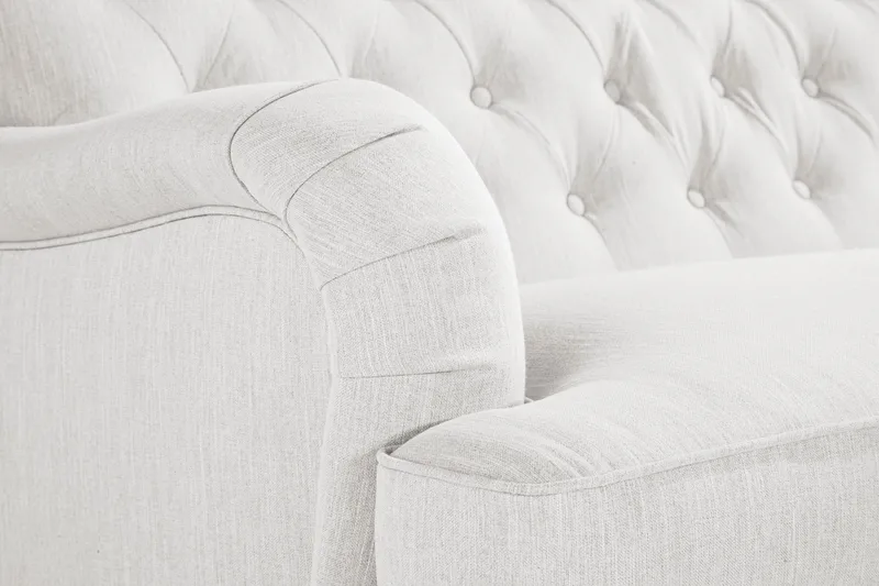 Howard Riviera 3-istuttava Kangassohva - Vaaleanharmaa - Huonekalut - Sohva - Howard-sohvat