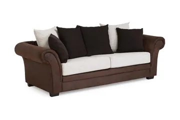Sohva Aspen 3:n ist - Ruskea/Beige - Huonekalut - Sohva - Howard-sohvat