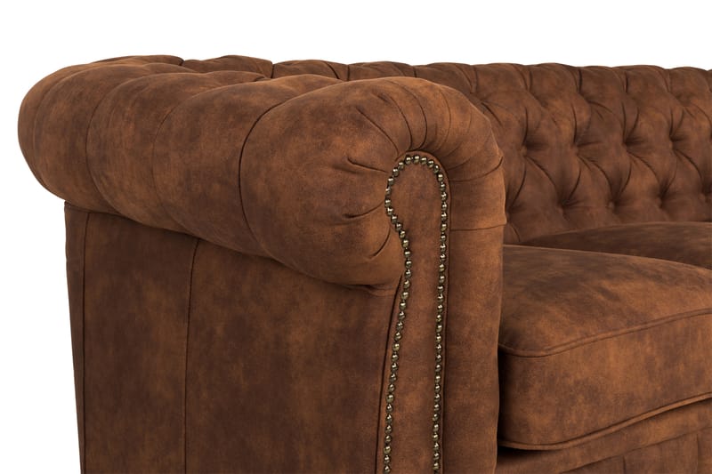 Sohva Chester Deluxe 4:n ist Vintage - Konjakki - Huonekalut - Sohva - Howard-sohvat