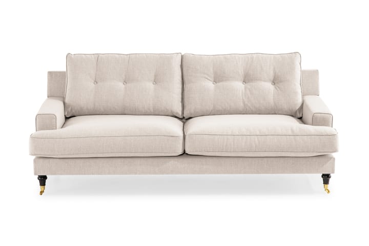 Sohva Covington 3:n ist - Beige - 3:n istuttava sohva - Howard-sohvat