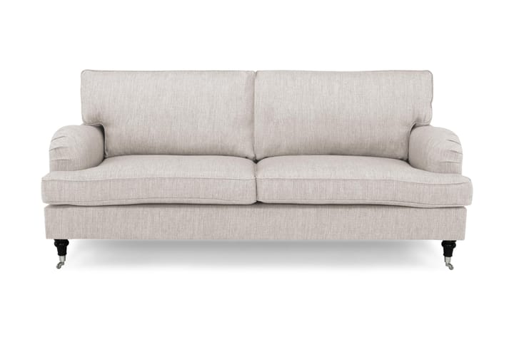Sohva Oxford Classic 3,5:n ist - Beige - 3:n istuttava sohva - Howard-sohvat