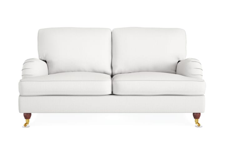 Sohva Oxford Lyx 2:n ist - Valkoinen - 2:n istuttava sohva - Howard-sohvat