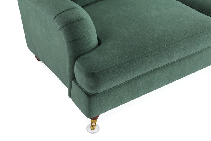 Sohva Oxford Lyx 2:n ist - Vihreä - 2:n istuttava sohva - Howard-sohvat