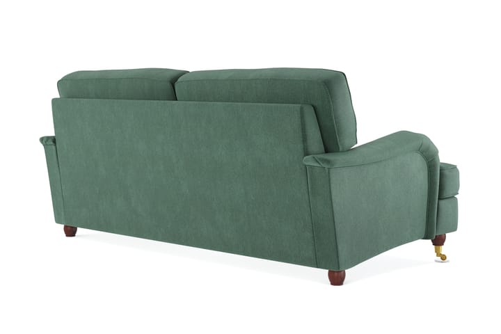 Sohva Oxford Lyx 3:n ist - Vihreä - 3:n istuttava sohva - Howard-sohvat