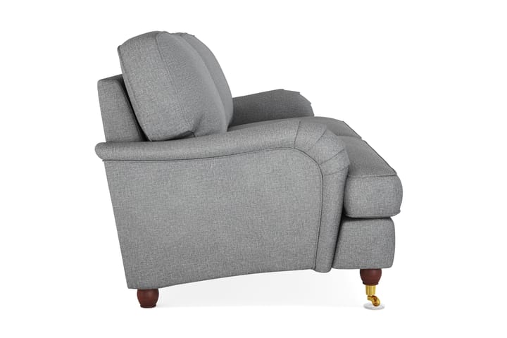 Sohva Oxford Lyx 4:n ist - Vaaleanharmaa - Howard-sohvat - 4:n istuttava sohva