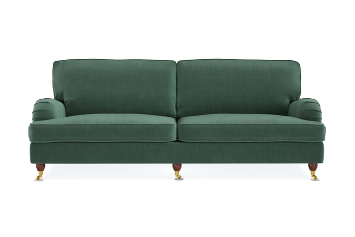 Sohva Oxford Lyx 4:n ist - Vihreä - Howard-sohvat - 4:n istuttava sohva