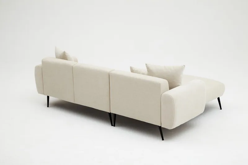 Jalkapallo Mahito 105 cm - Persikka - Huonekalut - Sohva - Divaanisohva