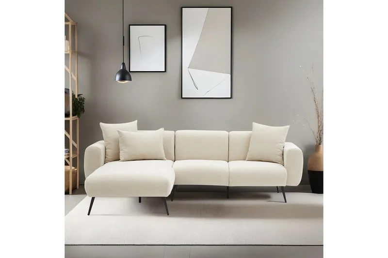 Jalkapallo Mahito 105 cm - Persikka - Huonekalut - Sohva - Divaanisohva
