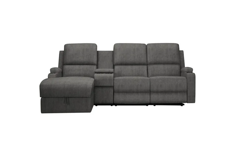 Kulmarecliner-sohva Loft24 Kulmasohva 3-istuttava Loft24 Dallas Grå Vänster, undefined