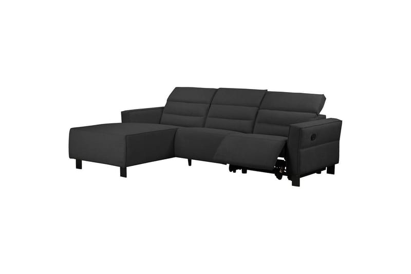 Kulmarecliner-sohva Loft24 Kulmasohva Loft24 Carpari manuaalisella recliner-toiminnolla Harmaa1 Vasenkätinen Belfast-kangas - Huonekalut - Sohva - Mekanismisohva
