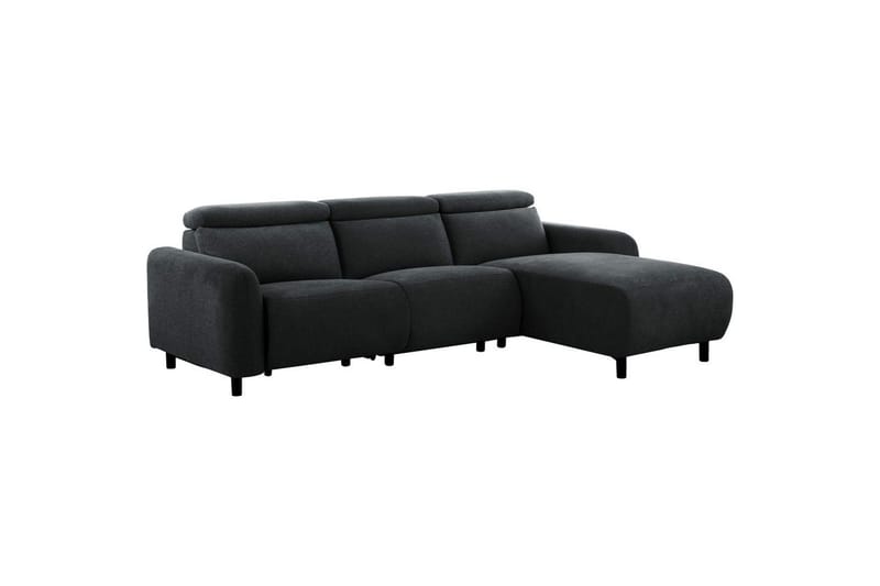 Kulmarecliner-sohva Loft24 Kulmasohva Loft24 Skaane manuaalisella nojatuolilla Harmaa Belfast-kangas - Huonekalut - Sohva - Mekanismisohva