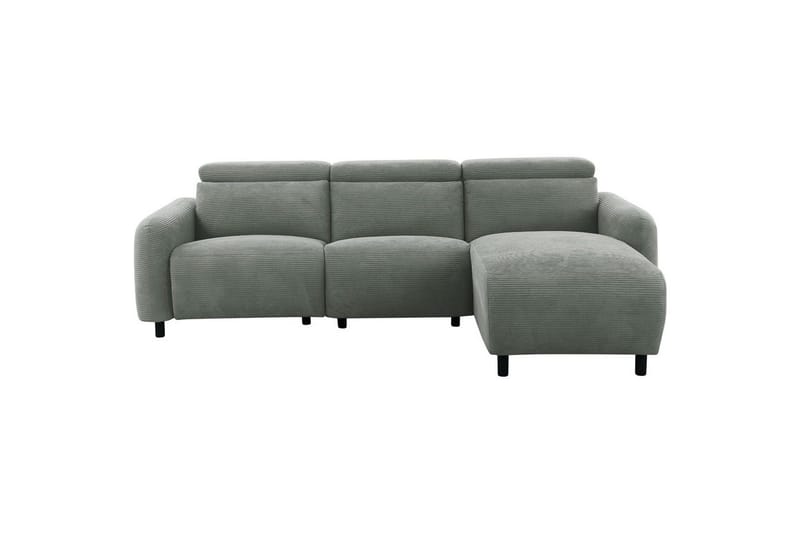 Kulmarecliner-sohva Loft24 Kulmasohva Loft24 Skaane manuaalisella nojatuolilla Harmaa1 Manchester, undefined