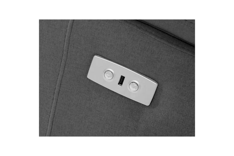 Kulmasohva 3-istuttava Rayland Antrasiitti, Sunday-kangas, Vasen Sähkökäyttöinen Levitettävä Tuoli - Antrasiitti, Sunday-kangas, Vasen Sähkökäyttöinen Levitettävä Tuoli - Huonekalut - Sohva - Mekanismisohva
