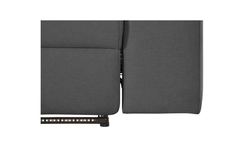 Kulmasohva 3-istuttava Rayland Antrasiitti, Sunday-kangas, Vasen Sähkökäyttöinen Levitettävä Tuoli - Antrasiitti, Sunday-kangas, Vasen Sähkökäyttöinen Levitettävä Tuoli - Huonekalut - Sohva - Mekanismisohva