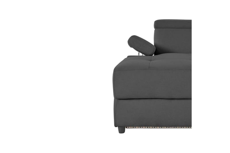 Kulmasohva 3-istuttava Rayland Antrasiitti, Sunday-kangas, Vasen Sähkökäyttöinen Levitettävä Tuoli - Antrasiitti, Sunday-kangas, Vasen Sähkökäyttöinen Levitettävä Tuoli - Huonekalut - Sohva - Mekanismisohva