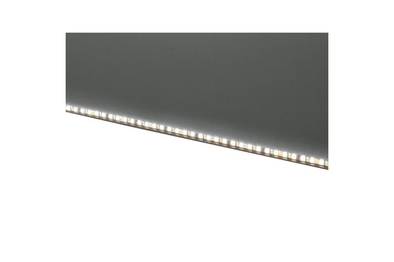 Kulmasohva 3-istuttava Rayland Harmaa, Nahka/PU, Vasen Sähkökäyttöinen Levitettävä Tuoli - Harmaa, Nahka/PU, Vasen Sähkökäyttöinen Levitettävä Tuoli - Huonekalut - Sohva - Nahkasohva