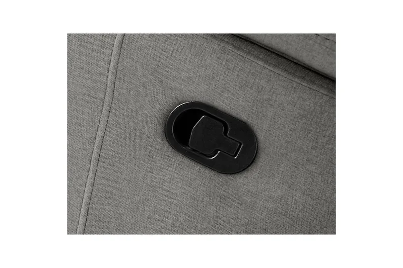 Kulmasohva 3-istuttava Rayland Harmaa, Sunday-kangas, Vasen Manuaalinen Levitettävä Tuoli - Harmaa, Sunday-kangas, Vasen Manuaalinen Levitettävä Tuoli - Huonekalut - Sohva - Mekanismisohva