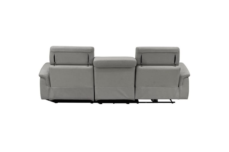 Kulmasohva 3-istuttava Pareli Harmaa, Sunday-kangas, Manuaalinen oikea lepohuone - Harmaa, Sunday-kangas, Manuaalinen oikea lepohuone - Huonekalut - Sohva - Mekanismisohva