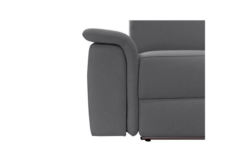 Kulmasohva 3-istuttava Pareli Antrasiitti, Sunday-kangas, Sähköinen oikea lepohuone - Antrasiitti, Sunday-kangas, Sähköinen oikea lepohuone - Huonekalut - Sohva - Mekanismisohva