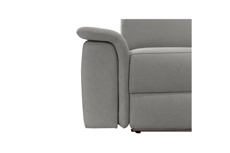 Kulmasohva 3-istuttava Pareli Harmaa, Sunday-kangas, Manuaalinen oikea lepohuone - Harmaa, Sunday-kangas, Manuaalinen oikea lepohuone - Huonekalut - Sohva - Mekanismisohva