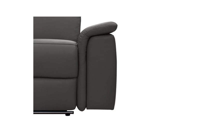 Kulmasohva 3-istuttava Pareli Ruskea, PU, Vasen Sähkökäyttöinen Levitettävä Tuoli - Ruskea, PU, Vasen Sähkökäyttöinen Levitettävä Tuoli - Huonekalut - Sohva - Nahkasohva