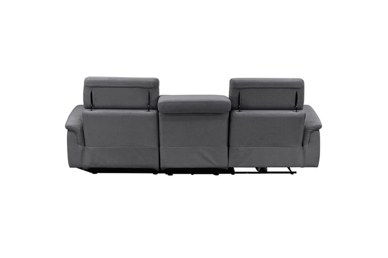 Kulmasohva 3-istuttava Pareli Antrasiitti, Sunday-kangas, Sähköinen oikea lepohuone - Antrasiitti, Sunday-kangas, Sähköinen oikea lepohuone - Huonekalut - Sohva - Mekanismisohva