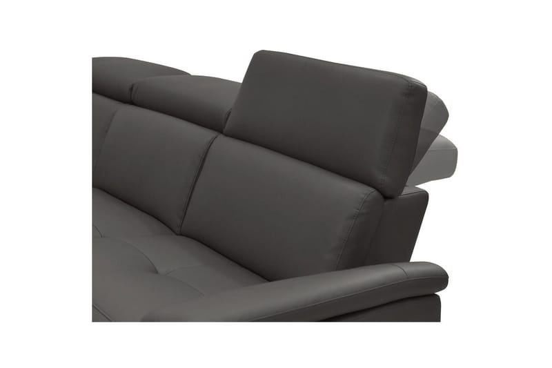 Kulmasohva 3-istuttava Pareli Ruskea, PU, Vasen Sähkökäyttöinen Levitettävä Tuoli - Ruskea, PU, Vasen Sähkökäyttöinen Levitettävä Tuoli - Huonekalut - Sohva - Nahkasohva