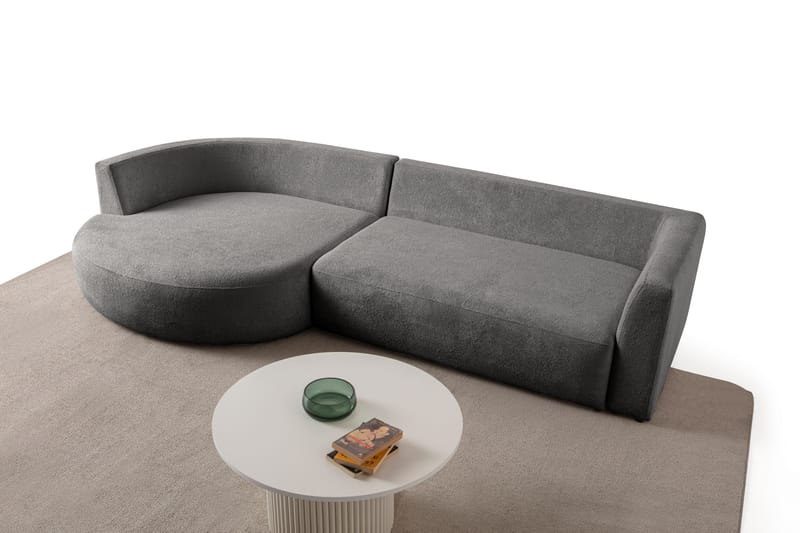 Kulmasohva Atelier Del Sofa Venezia Left (310 x 75 x 105 cm) Antrasiitti - Antrasiitti - Huonekalut - Sohva - Kulmasohva