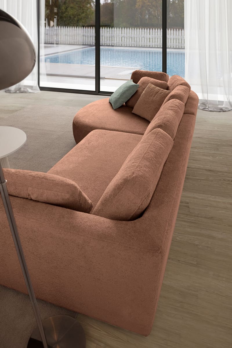 Kulmasohva Atelier Del Sofa Venezia Left (310 x 75 x 105 cm) Minkki - Minkki - Huonekalut - Sohva - Kulmasohva