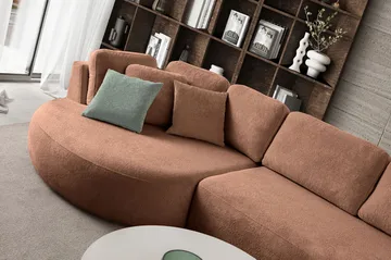 Kulmasohva Atelier Del Sofa Venezia Left (310 x 75 x 105 cm) Minkki - Minkki - Huonekalut - Sohva - Kulmasohva
