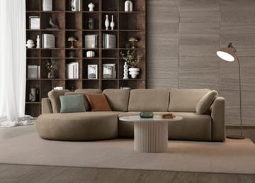 Kulmasohva Atelier Del Sofa Venezia Left (310 x 75 x 105 cm) Ruskea - Ruskea - Huonekalut - Sohva - Kulmasohva