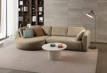 Kulmasohva Atelier Del Sofa Venezia Left (310 x 75 x 105 cm) Ruskea - Ruskea - Huonekalut - Sohva - Kulmasohva