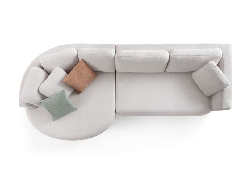 Kulmasohva Atelier Del Sofa Venezia Left (310 x 75 x 105 cm) Valkoinen - Valkoinen - Huonekalut - Sohva - Kulmasohva