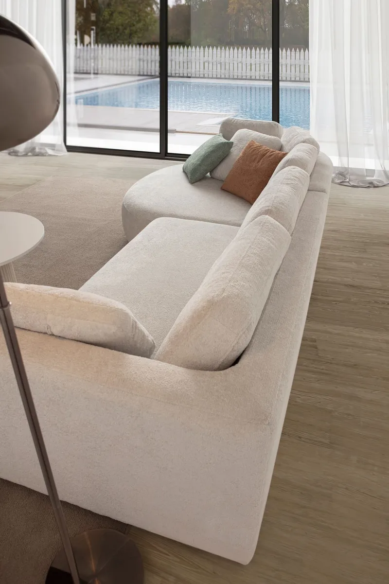 Kulmasohva Atelier Del Sofa Venezia Left (310 x 75 x 105 cm) Valkoinen - Valkoinen - Huonekalut - Sohva - Kulmasohva
