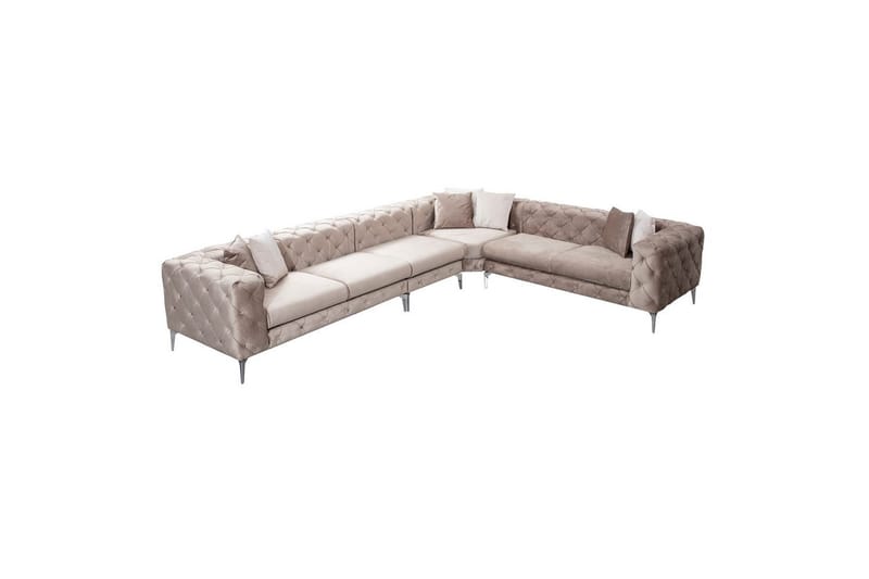 Kulmasohva Beachport Beige - Beige - Huonekalut - Sohva - Kulmasohva