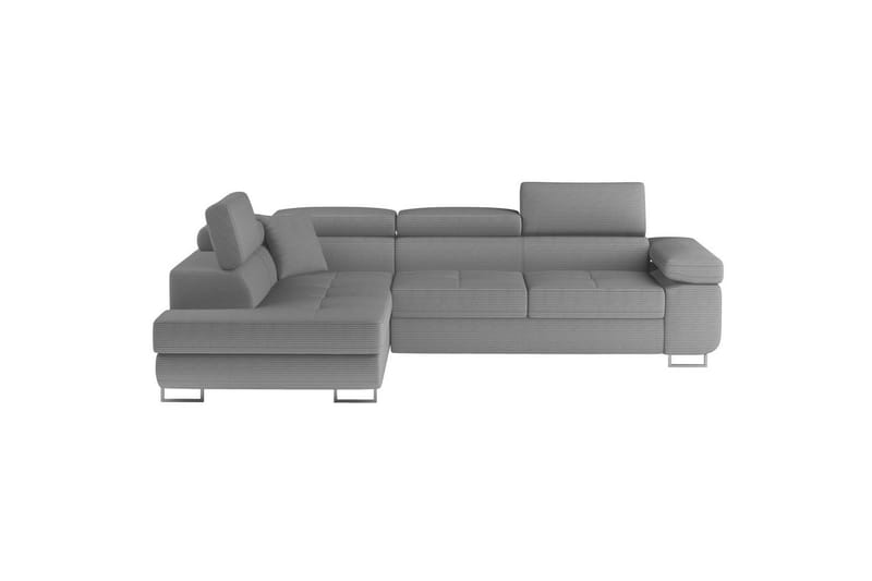 Kulmasohva Eltap Anton 272x203x85 cm, Jarell 04, Vaaleanharmaa, Vasen